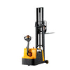 Apollolift Electric Straddle Stacker with 98" Lift and 2200 lb Cap Pallet Stacker - A-3043