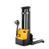 Apollolift Electric Straddle Stacker with 118" Lift and 3300 lb Cap Pallet Stacker - A-3023