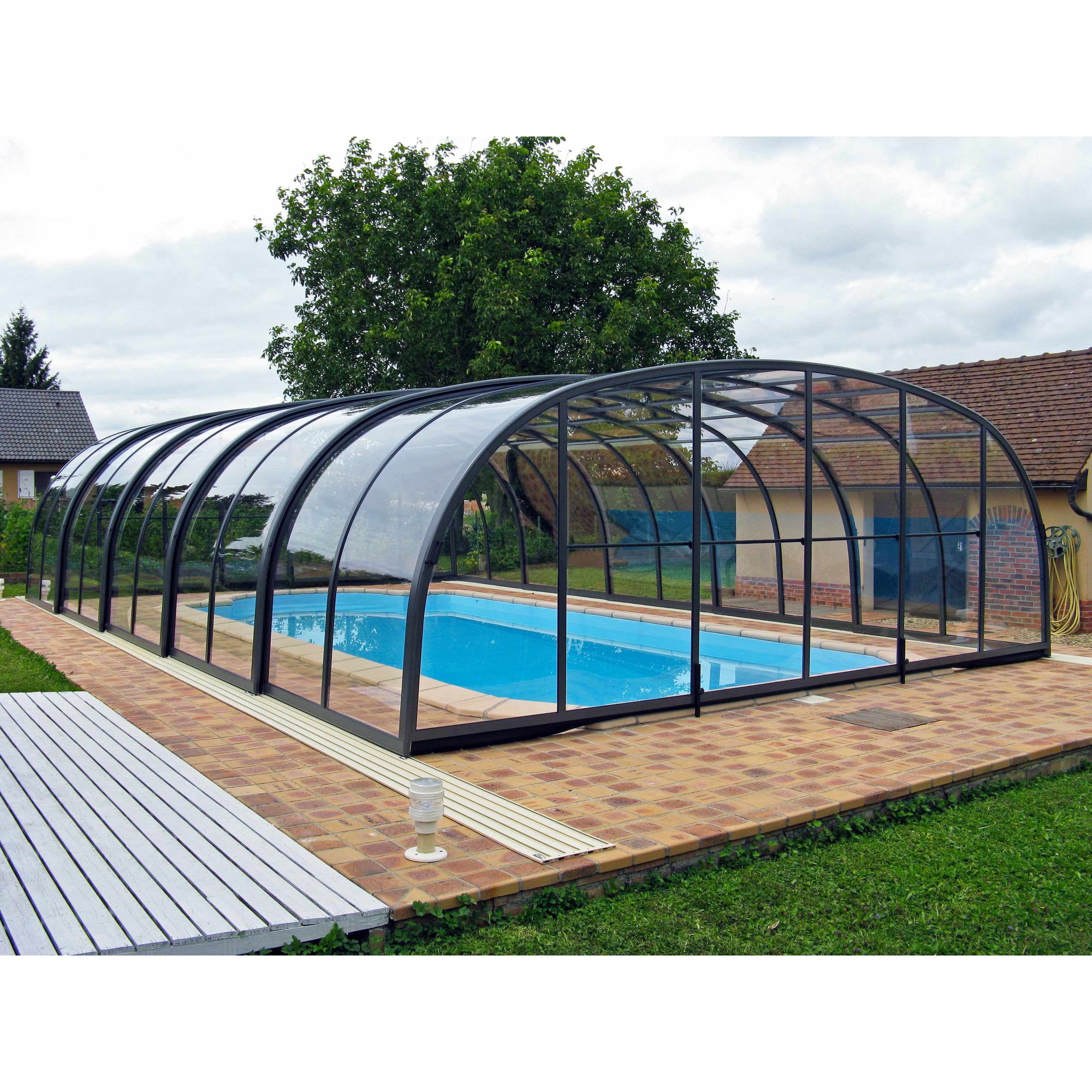 Pool enclosure & pool cover