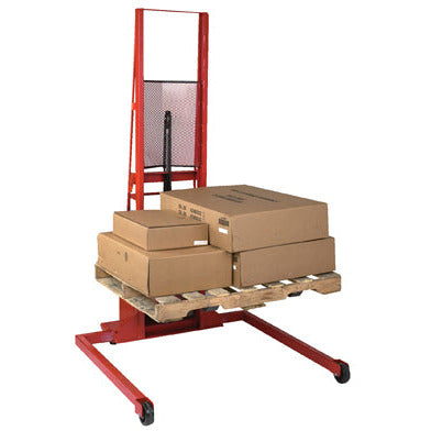 Wesco WIDE STRADDLE FORK STACKER | 1000 LB Capacity | 56