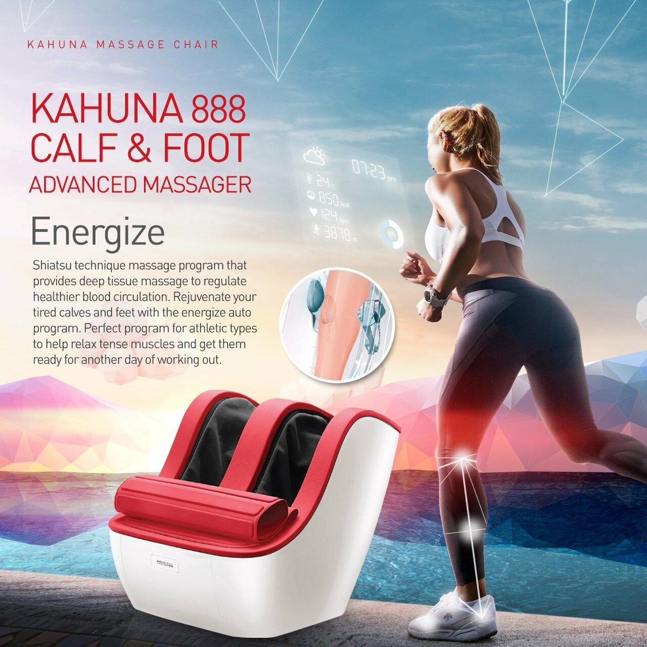 Kahuna spirit massage online chair