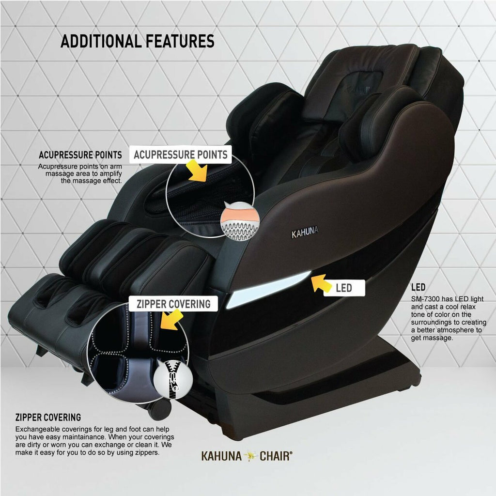 Kahuna [SM] Premium SL-track Massage Chair SM-7300 – OceanViewCity